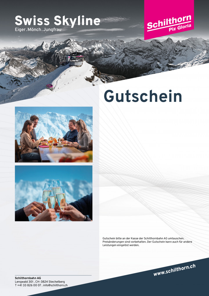 Mürren – Schilthorn retour mit Brunch